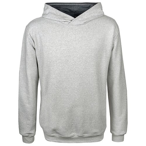 фото Худи мужское greg g172-rm-0001 (св.-серый), прямой силуэт / сlassic fit, цвет серый, размер 48-50