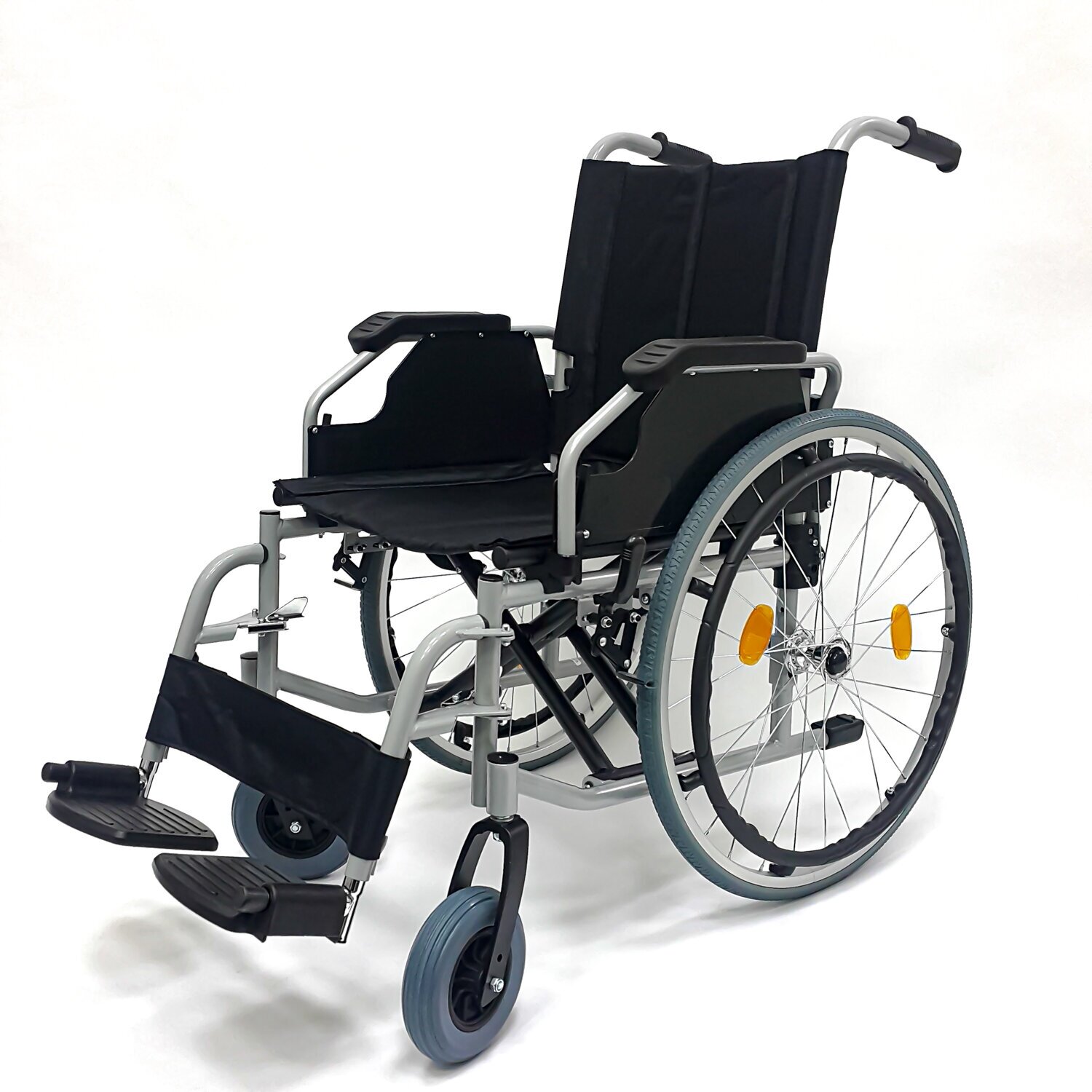 Кресло-коляска FS 972B с ручным приводом для инвалидов комнатная прогулочная узкая Foshan Китай