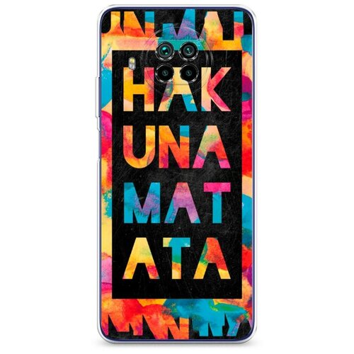 фото Силиконовый чехол "акуна матата в красках" на xiaomi mi 10t lite / сяоми ми 10т лайт case place