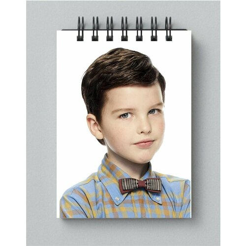 Блокнот Детство Шелдона - Young Sheldon № 12 аст сидни шелдон после полуночи шелдон best