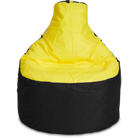 Кресло-мешок «Комфорт», оксфорд, Черный и желтый