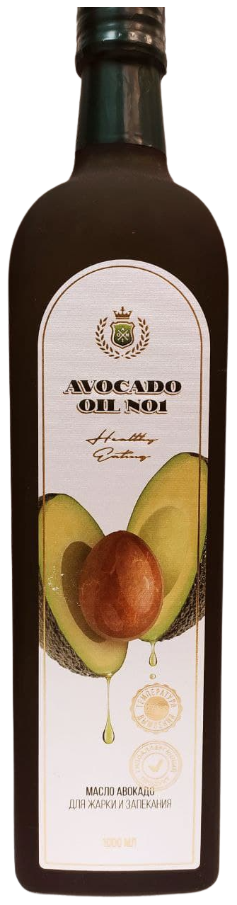 Avocado oil №1 Масло авокадо рафинированное для жарки , 1000мл х 6шт