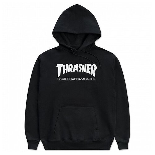 фото Толстовка thrasher skate mag hood 2022 black