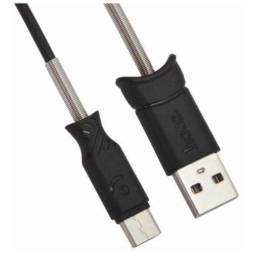USB Hoco X34 Surpass Lightning (L=1м) красный кабель usb apple 8 pin hoco x34 surpass 1 0м плоский 2 4a силикон цвет красный