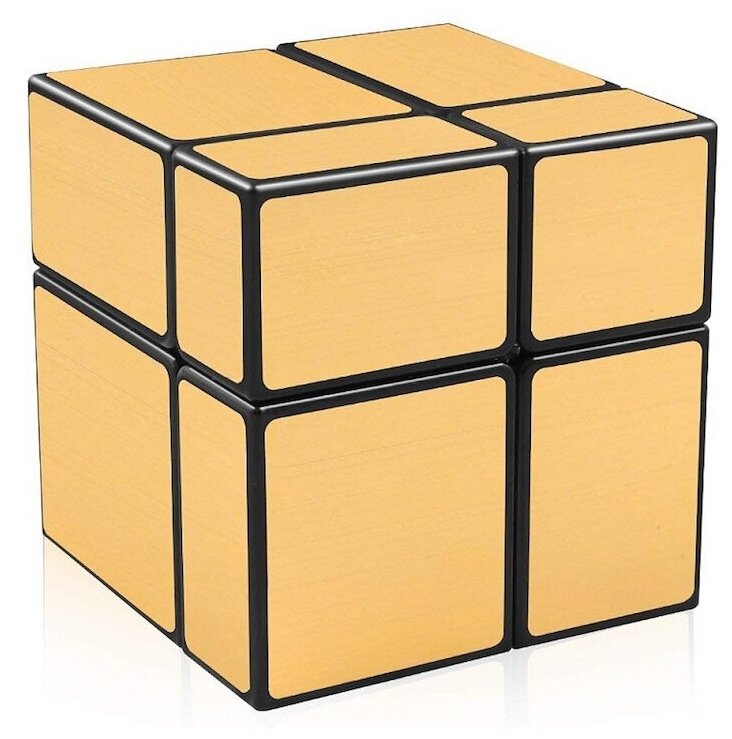 Головоломка FANXIN FX7721-1 Кубик 2х2 Золото - фото №1