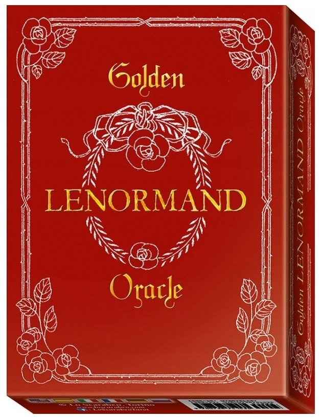 Карты Таро "Golden Lenormand Oracle" Lo Scarabeo / Золотой Оракул Ленорман