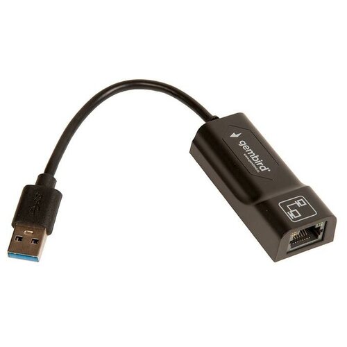 NIC-U5 Сетевой Ethernet-адаптер Gembird (USB 3.0 Type A [папа] - Ethernet RJ-45 [мама]) сетевой адаптер ethernet usb rj45 gembird nic u4 1606648