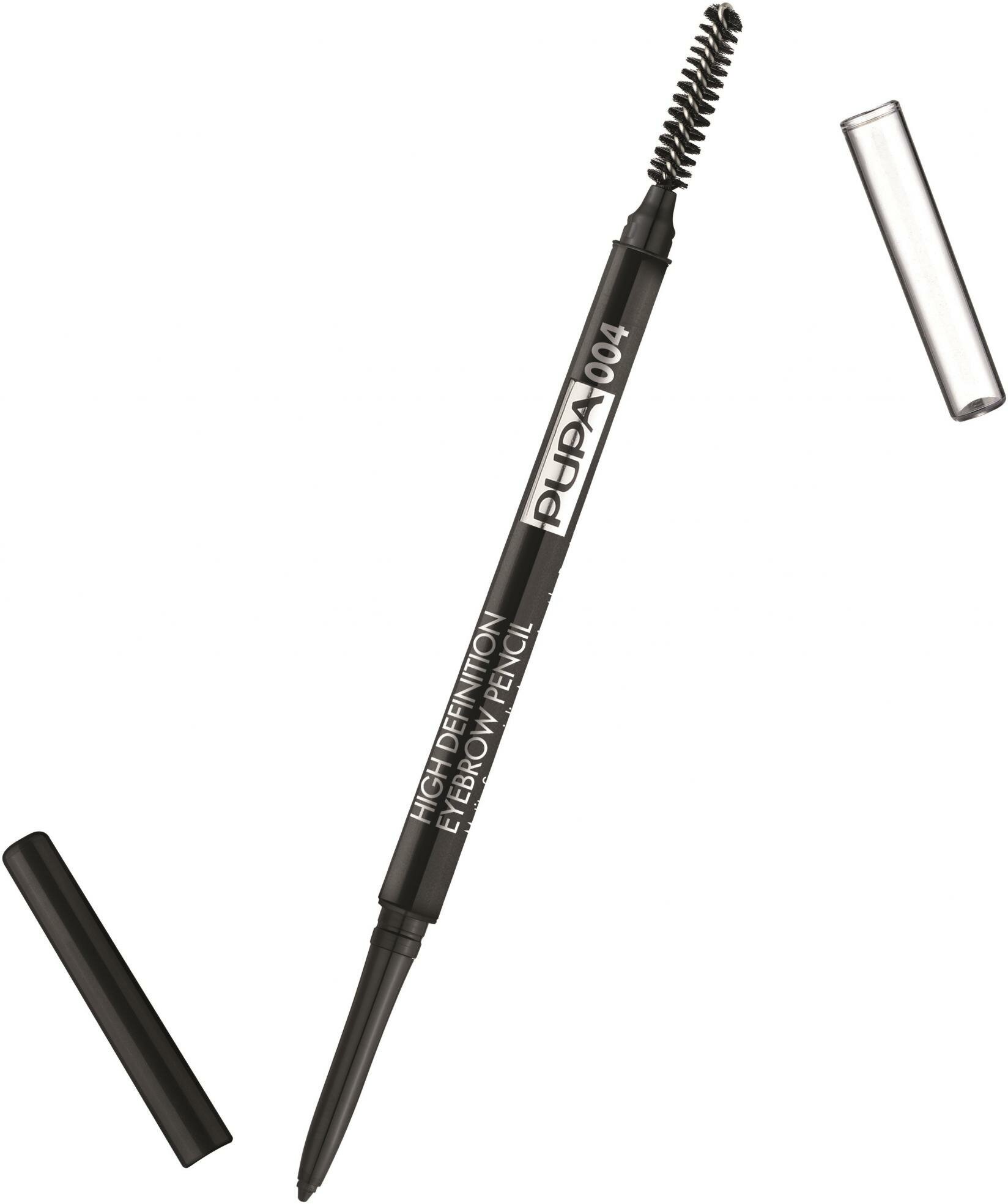 PUPA High Definition Eyebrow Pencil Карандаш для бровей автоматический №004 Экстра темный 1 г (240180А004)