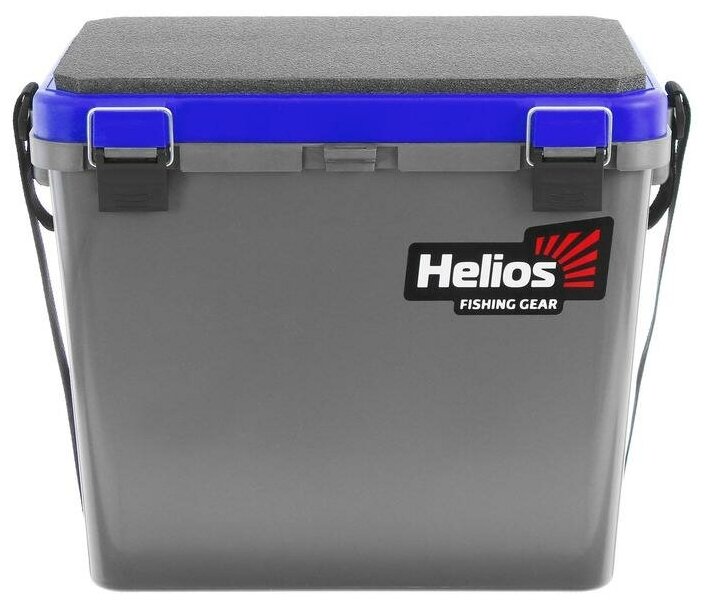 Ящик для рыбалки HELIOS односекционный 40х26х32 см
