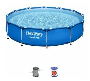 Каркасный бассейн BestWay Steel Pro 366x76 см 56706 - фотография № 18