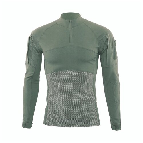 Рубашка тактическая Kamukamu цвет олива зеленая / Combat Shirt olive (размер: 48, рост: 176-182, размер производителя: l)