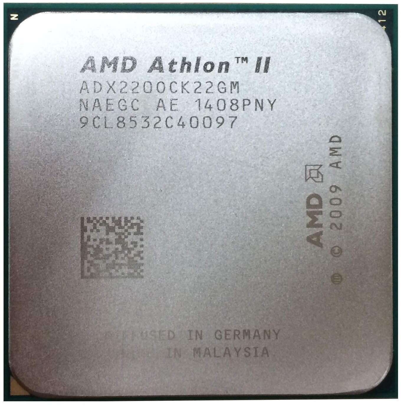 Процессор AMD Athlon II X2 220 AM3, 2 x 2800 МГц, OEM