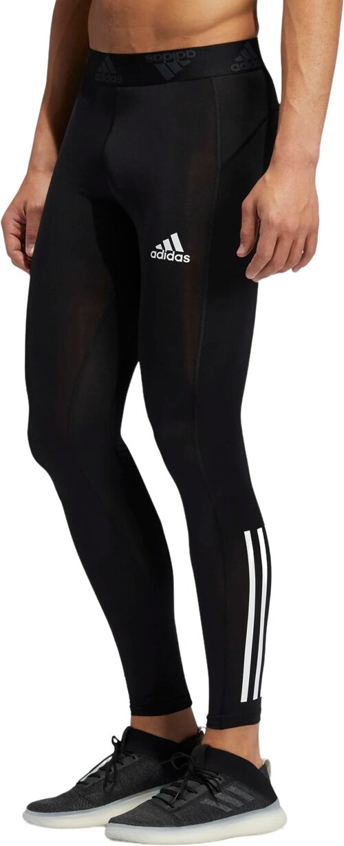 тайтсы adidas Techfit 3-Stripes, размер 4xl, черный