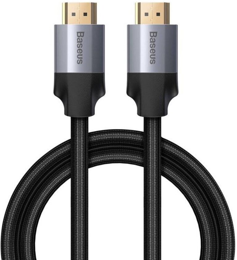 Кабель-переходник Baseus Enjoyment Series 4KHD Male To 4KHD Male Adapter Cable 0.75m Dark Gray (WKSX000113)