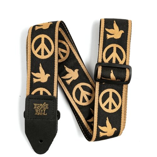 фото Ernie ball 4613 jacquard peace love ремень для гитары