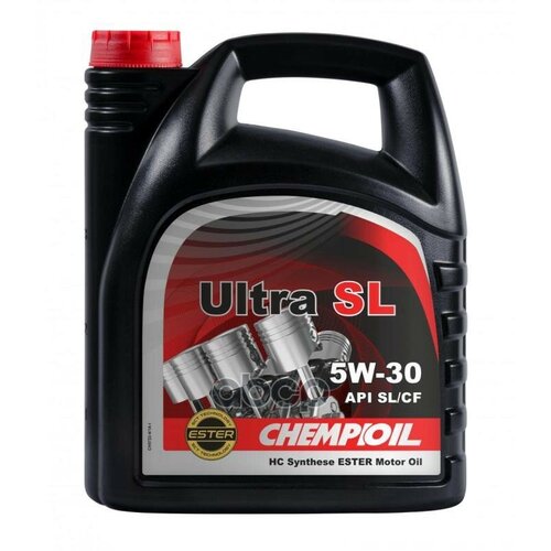 Масло CHEMPIOIL Ultra SL HC SAE 5W-30 синт. (4 л) API SL/CF; ACEA A3/B4; VW 502.00/505.00; MB 229.3