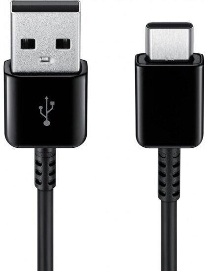 Кабель Samsung EP-DG930IBRGRU, USB-A - USB-C, 1.5 м, 2 А, чёрный