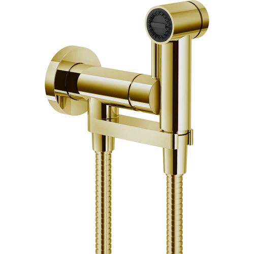 ручной душ nicolazzi ручной душ doccia цвет bronzed plated c7104m bz Гигиенический душ Nobili AV00600GDP со смесителем, с внутренней частью, золото