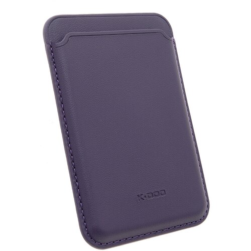 Картхолдер магнитный (MagSafe) для Apple iPhone 14 Pro Max-Фиолетовый чехол magsafe wallet картхолдер на iphone бумажник для карт вишневый