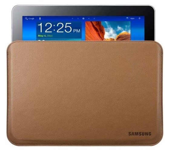 Чехол для планшета Samsung Galaxy Tab 10.1 Leather Pouch EFC-1B1LCECSTD