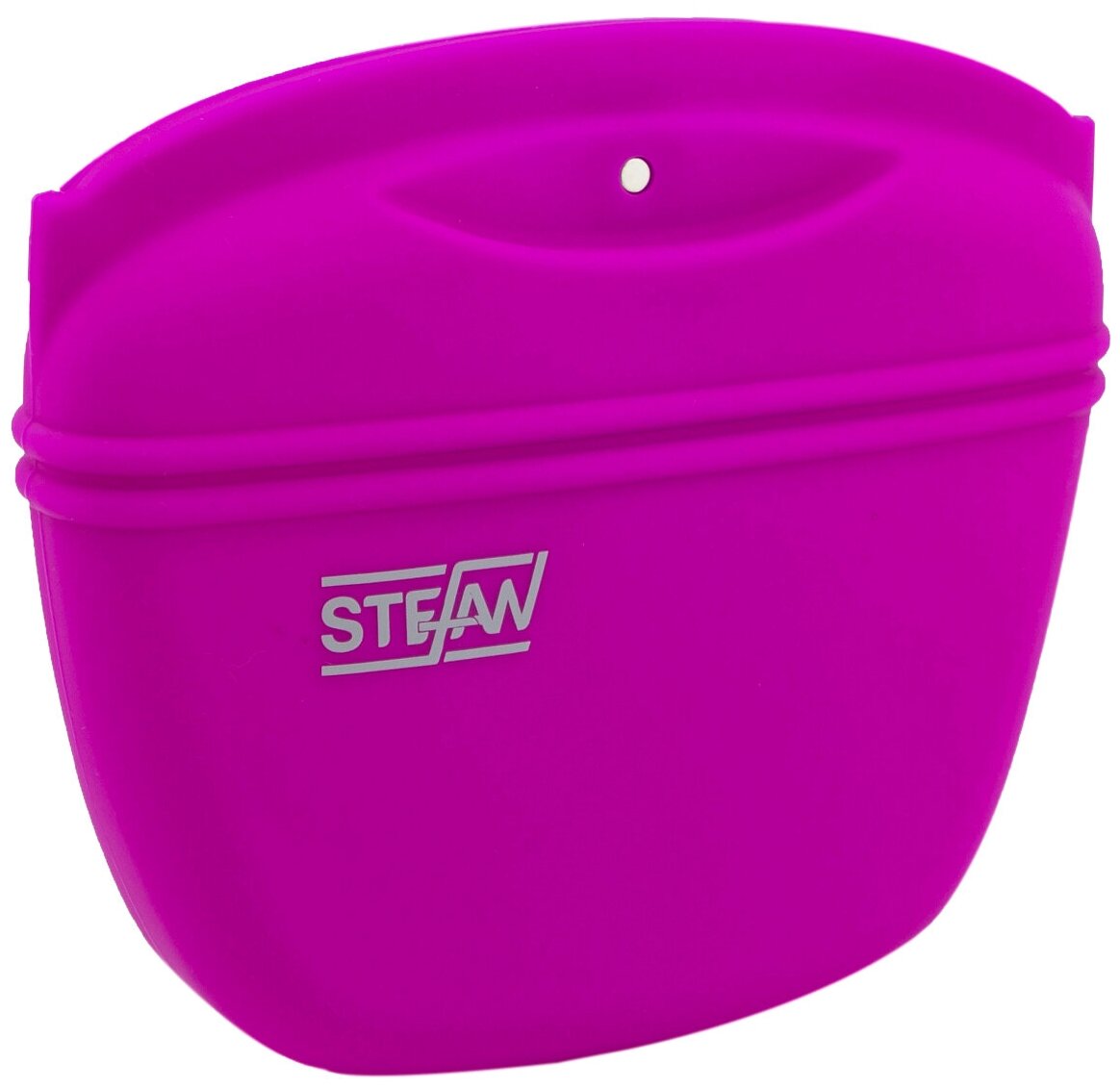 Сумочка для лакомств силиконовая большая New STEFAN, пурпурный, WF50711 /сумочка для дрессировки / сумка для собак - фотография № 6