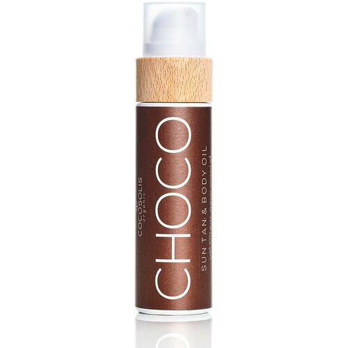 Био масло для загара CHOCO Suntan & Body Oil. COCOSOLIS