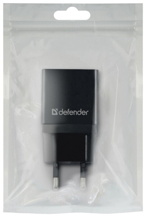 Defender Зарядное устройство Defender EPA-10 83572, 1xUSB 2.1A, (2100 мА) черный (oem)