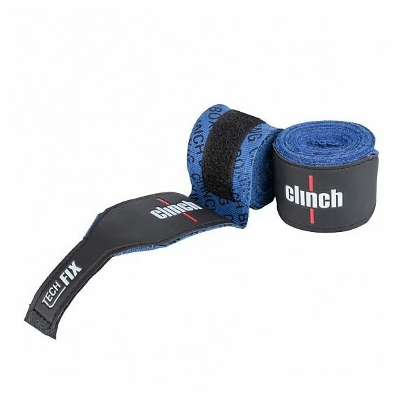 C140 Бинты эластичные Clinch Boxing Crepe Bandage Tech Fix синий - Clinch - Синий - 3,5 м.