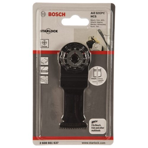 Насадка BOSCH HCS AIZ 32 EPC (2608661637) пильное полотно starlock bosch aiz 20 ab bim wood metal 1 00шт