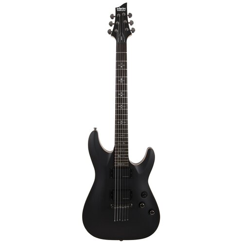 Schecter Demon-6 ABSN гитара электрическая, цвет состаренный чёрный schecter demon 6 absn электрогитара 6 струн