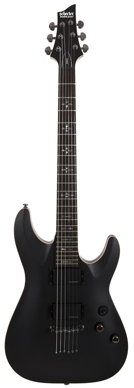 Schecter Demon-6 ABSN гитара электрическая цвет состаренный чёрный