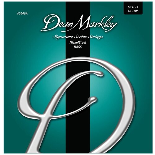 Dean Markley - Комплект струн для бас-гитары DM2606A signature nickel steel 48-106