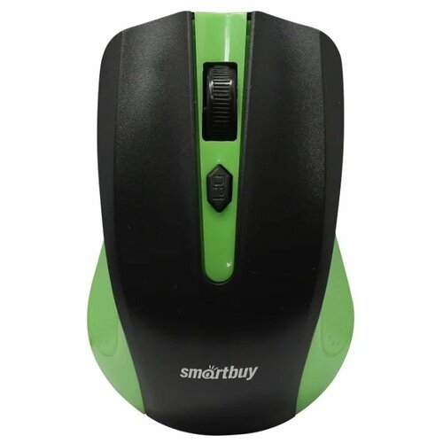 Мышь Smartbuy ONE 352, зеленая, черная cbr cm 131 black мышь проводная оптическая usb 1200 dpi 3 кнопки и колесо прокрутки abs пластик длина кабеля 2 м цвет чёрный