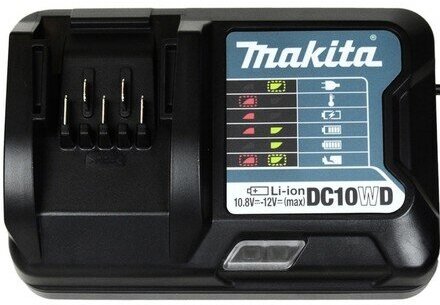 MAKITA 199398-1 Зарядное устройство Makita DC10WD (Li-Ion CXT, 10,8-12В)