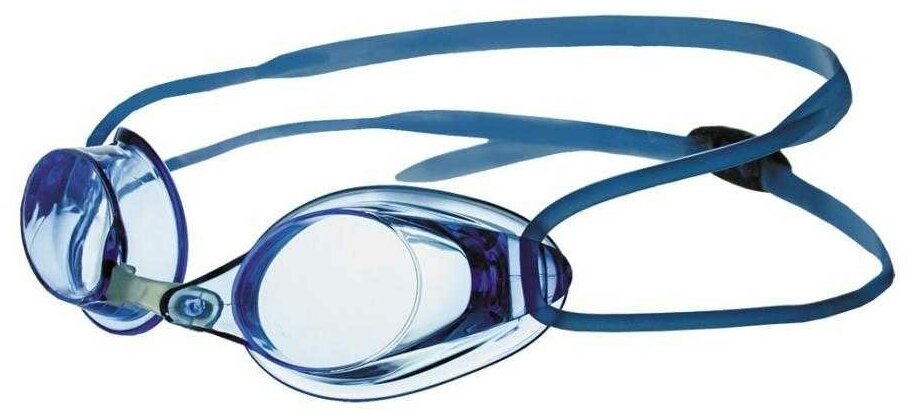 Очки для плавания Atemi, стартовые, силикон (син), R101