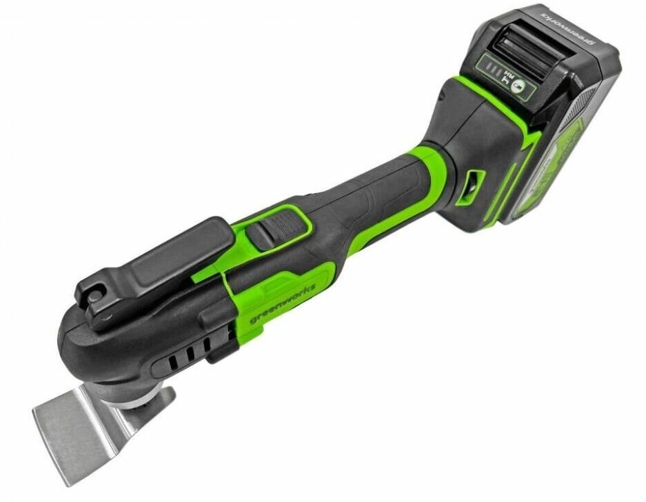 Реноватор аккумуляторный Greenworks, 24V, без АКБ и ЗУ, - фото №9