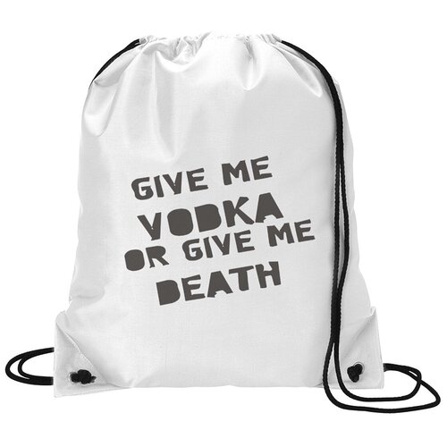 фото Сумка для обуви coolpodarok give me vodka or give me death