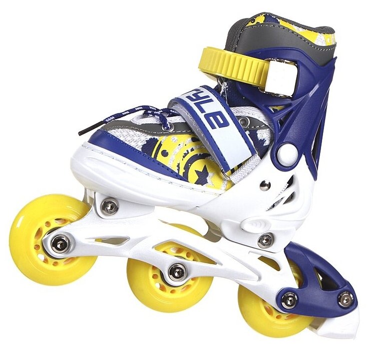 Коньки START UP Style р.XS 27-30 Blue-Yellow в магазине Яндекс.Маркет Коньки START UP Style р.XS 27-30 Blue-Yellow