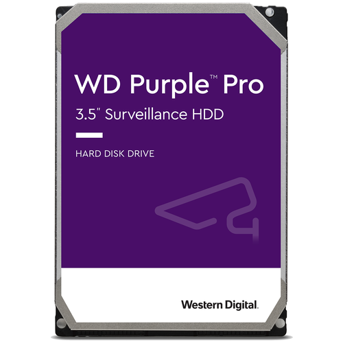 Western digital 8TB WD Purple PRO (WD8001PURP) {Serial ATA III, 7200- rpm, 256Mb, 3.5} western digital purple pro 3 5 8000 gb serial ata iii wd8001purp