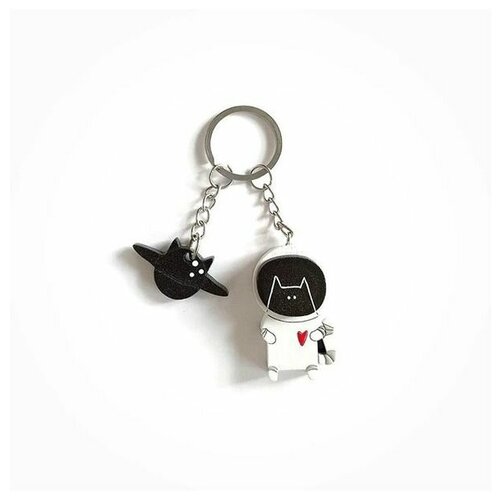 Брелок Проект ХлЭб, черный