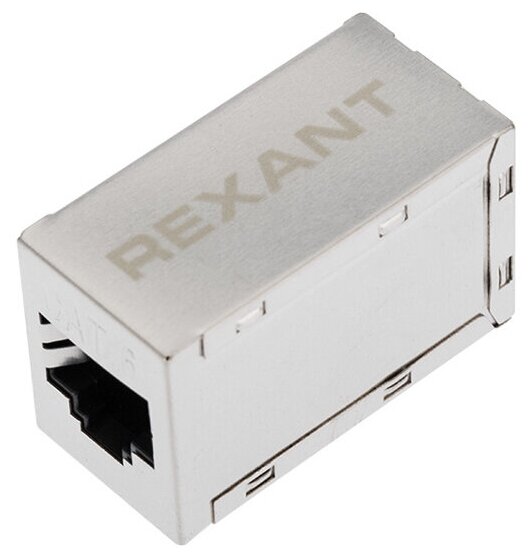 Проходной адаптер Rexant RJ-45 8P8C FTP cat.6 03-0109