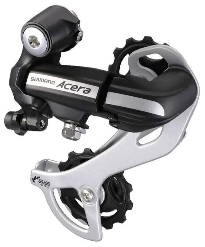 Переключатель задний SHIMANO Acera RD-M360-SGS черный/серебристый