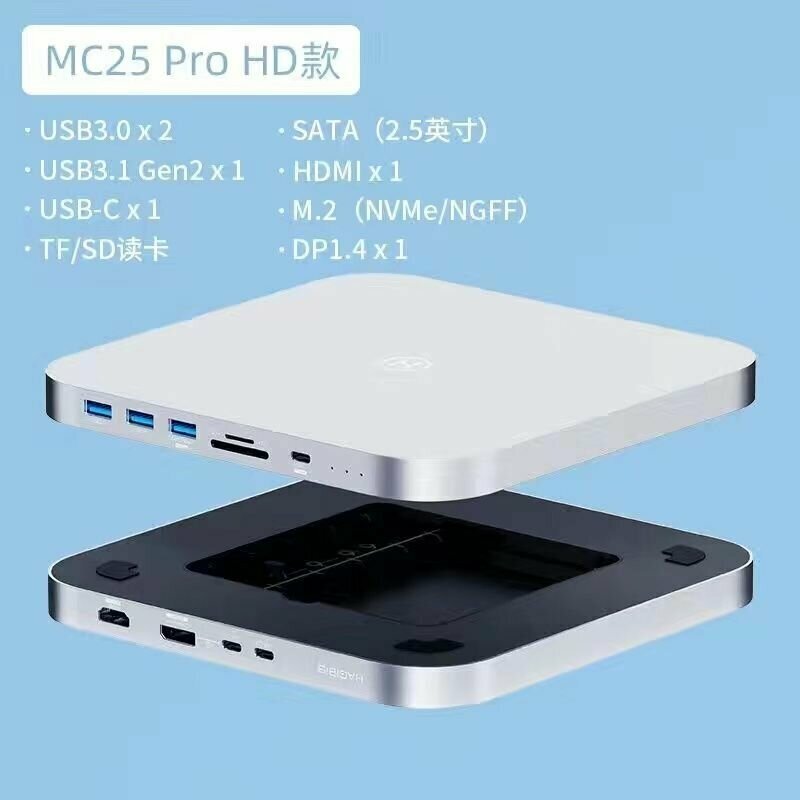 Док-станция для Apple Mac mini M1 / M2 / M2 Pro Sellerweb MC25 Pro Max