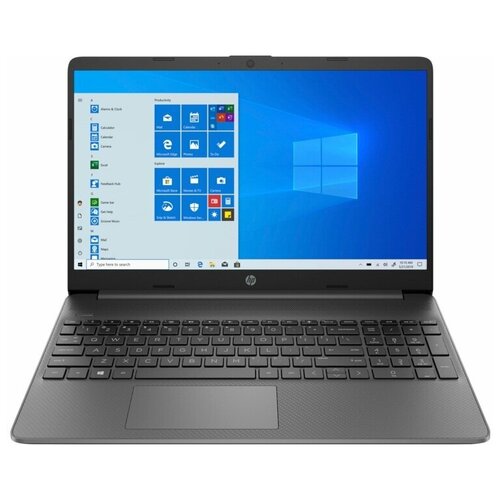 фото Ноутбук hp 15s-fq3019ur 15.6"fhd/pen n6000/8gb/256gb ssd/uhd graphics/w10 серый 3t791ea