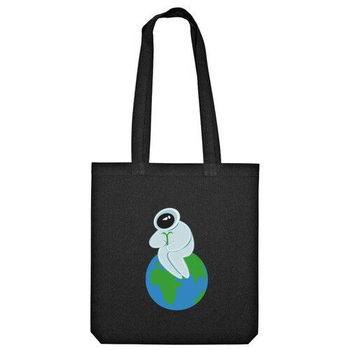 фото Сумка шоппер us basic, черный