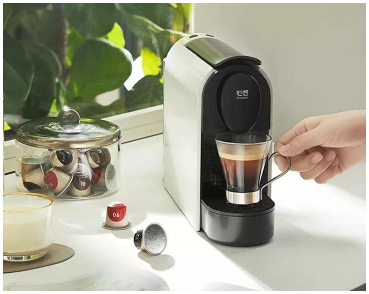 Кофемашина Scishare Capsule Coffee Machine (S1106) - фотография № 5