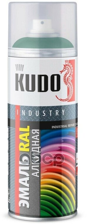 фото Эмаль Универсальная Ral 6005 Зеленый Мох 520 Мл Kudo Ku06005 Kudo арт. KU06005
