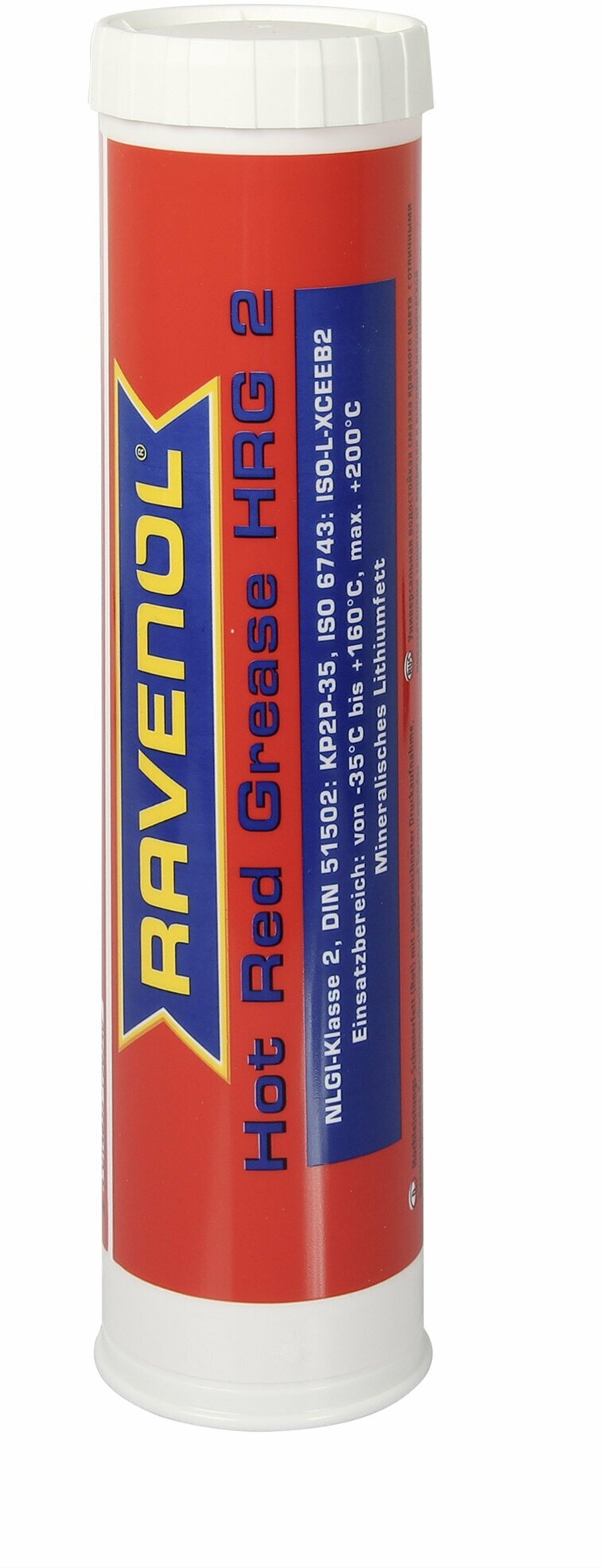 Смазка RAVENOL Hot Red Grease HRG 2 ( 0,4кг), 1340121-400-04-999