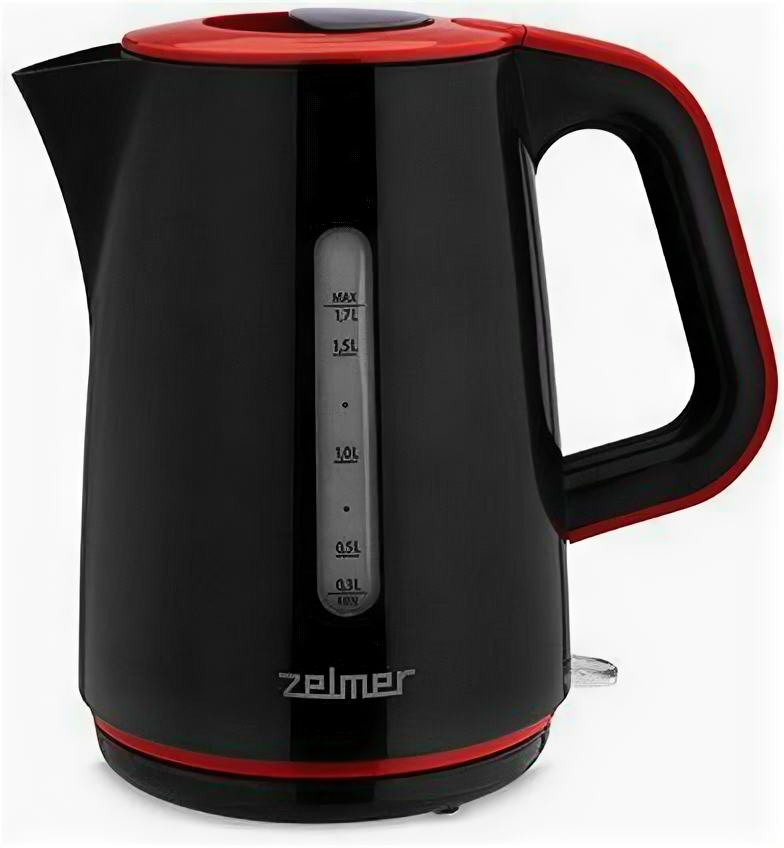 Чайник Zelmer ZCK7620R BLACK/RED