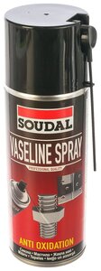 Смазка Soudal Vaseline Spray Препарат с герметизирующими и смазывающими свойствами на основе нейтрал
